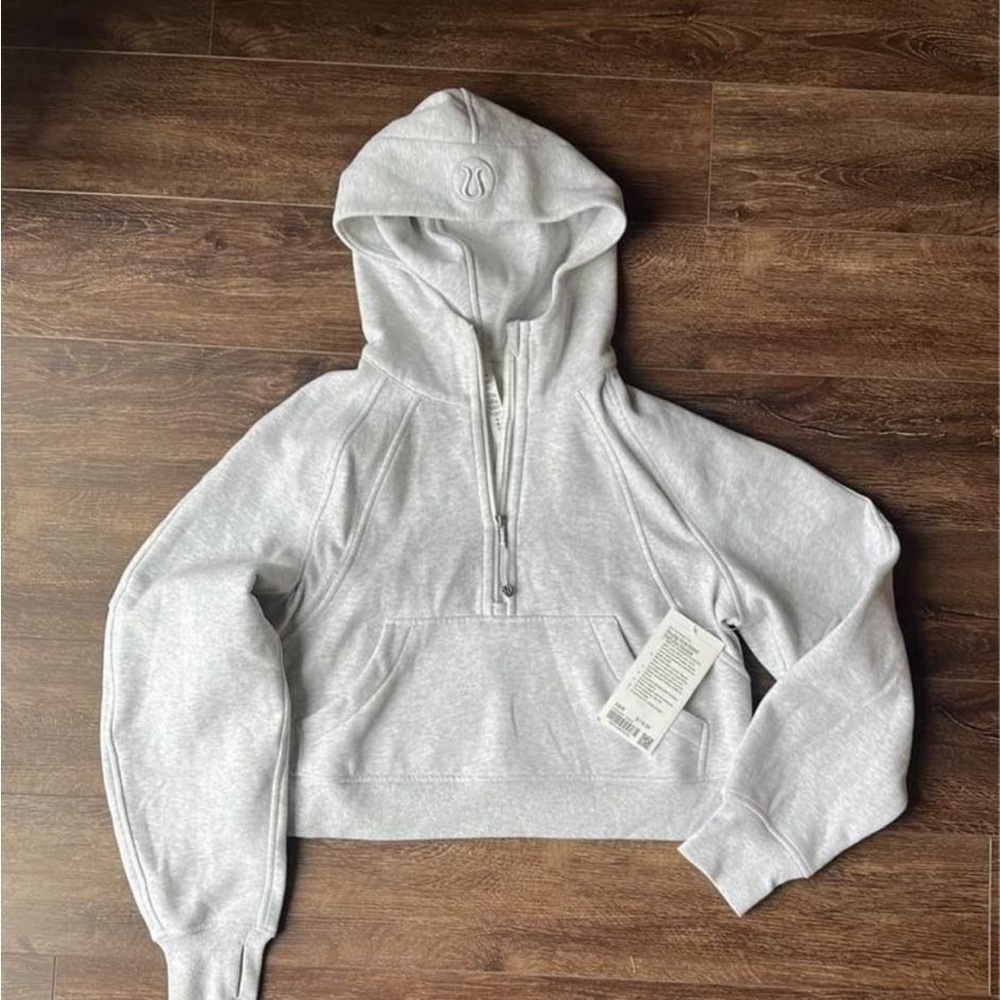 Lululemon oversized half zip scuba